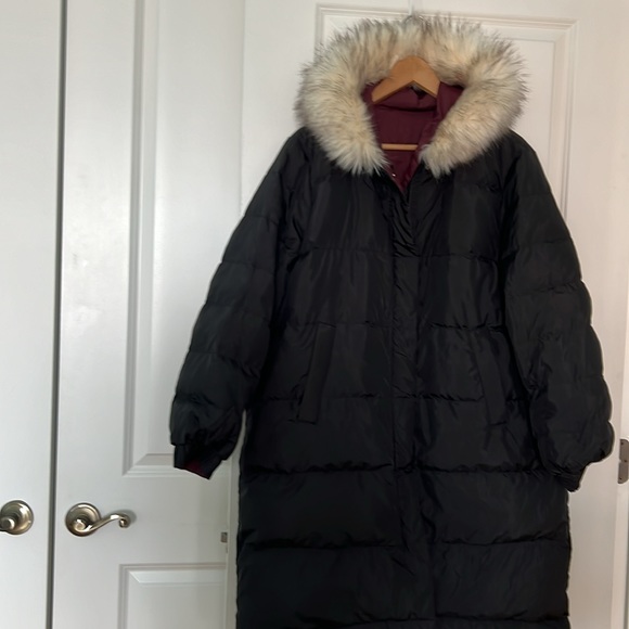 Zara. Puffer down coat. Size M. Reversible - Picture 8 of 13